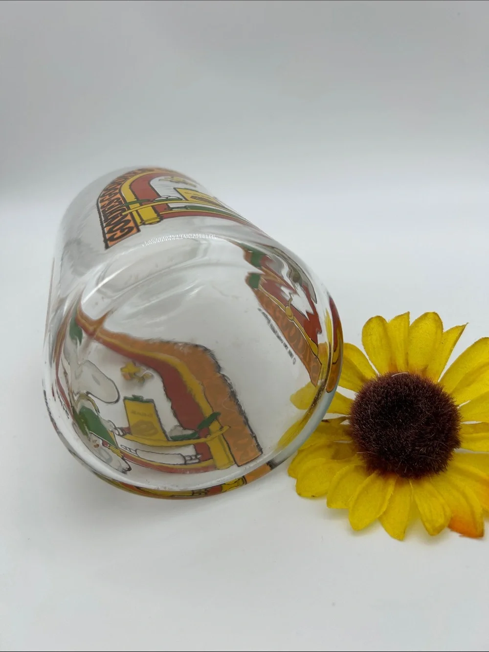 Snoopy Vintage Goodies Glass Jar Peanuts Snoopy & Woodstock design, a Must Have!